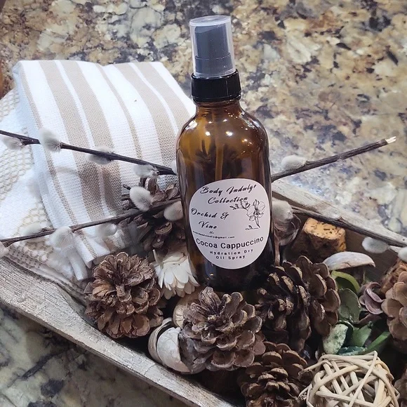 Cocoa Cappuccino Body Indulge Hydration Dry Body Oil Spray 4oz - Picture 2 of 3